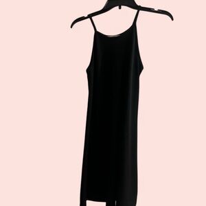 Elegant Black Sleeveless Dress